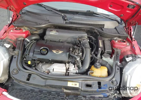 2012 Mini Cooper S z USA, uszkodzony, nr VIN WMWZP3C5XCT249627